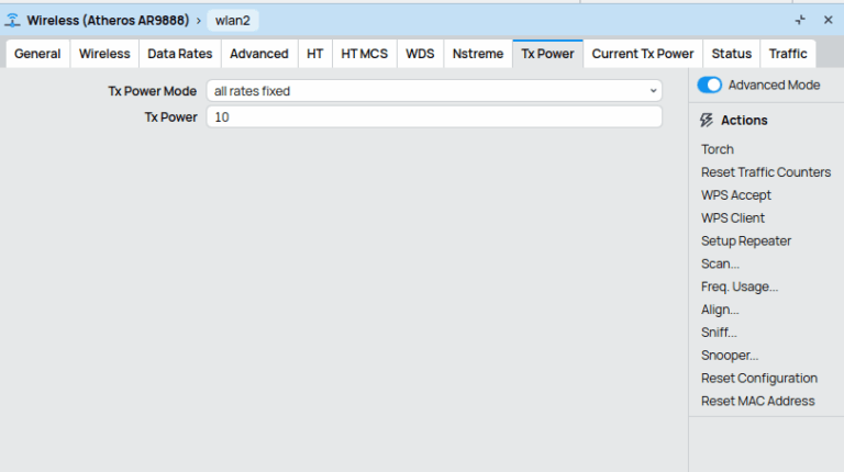 How to Turn Down TX Power Mikrotik WiFi / Wireless - techbits.cc